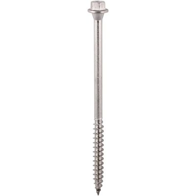 TIMco 100INDEXSST Stainless Steel Timber Screw - Hex 6.7 x 100mm - Tool TIMco 100INDEXSST Stainless Steel Timber Screw - Hex 6.7 x 100mm - Tool