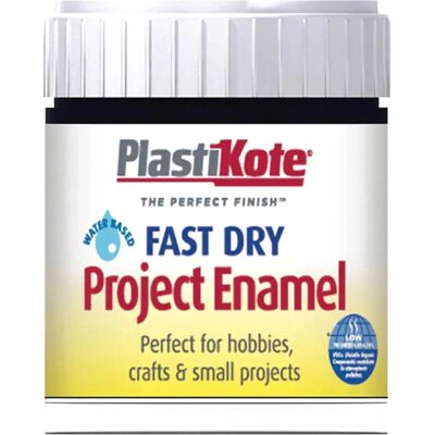 PlastiKote Plasti-Kote PKTB1W Fast Dry Enamel Paint B1 Bottle Black Gloss - Enamel Paint PlastiKote Plasti-Kote PKTB1W Fast Dry Enamel Paint B1 Bottle Black Gloss - Enamel Paint