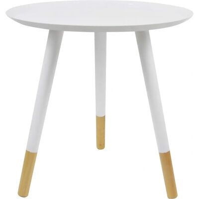Aspect - ST61w - White - 45 Dia x 46H cm - Side Table Aspect - ST61w - White - 45 Dia x 46H cm - Side Table