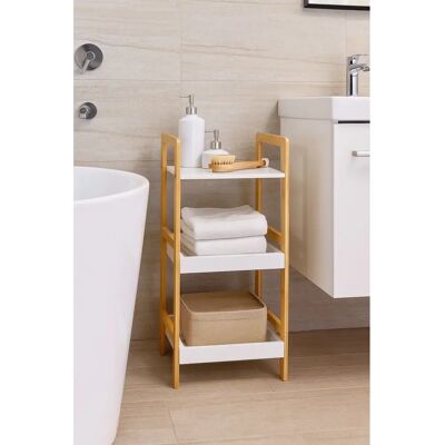 Aspect - Kassi - White - 3-Tier - Bookcase Aspect - Kassi - White - 3-Tier - Bookcase