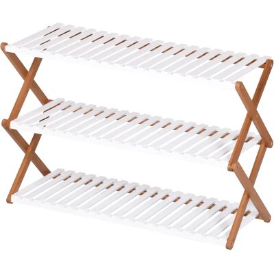Aspect - SR21 - Bamboo - 3 Tier - Shoe Rack Aspect - SR21 - Bamboo - 3 Tier - Shoe Rack