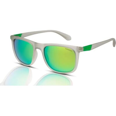 Superdry SDS 5016 165P Graue Quadratische Sonnenbrille Superdry SDS 5016 165P Graue Quadratische Sonnenbrille