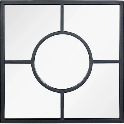 La Hacienda Aston & Wold Black Square Garden Mirror - Garden Mirror La Hacienda Aston & Wold Black Square Garden Mirror - Garden Mirror