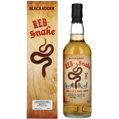 Blackadder Red Snake - Single Malt Scotch Whisky - 8 Jahre - 60,6% Vol. Blackadder Red Snake - Single Malt Scotch Whisky - 8 Jahre - 60,6% Vol.