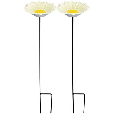 Selections - Daisy Flower Dish - Cast Iron - Bird Feeder Selections - Daisy Flower Dish - Cast Iron - Bird Feeder