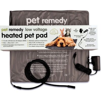 Pet Remedy Low Voltage Heated Pad - Veterinary Recovery - Dog Cat Pet Remedy Low Voltage Heated Pad - Veterinary Recovery - Dog Cat