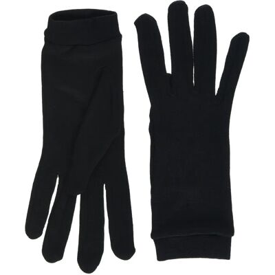 Trekmates Silk Liner Gloves - Small Black - Gloves Trekmates Silk Liner Gloves - Small Black - Gloves