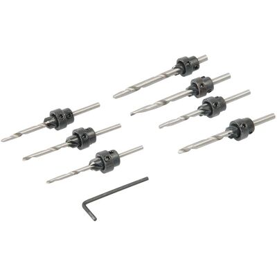 Set de forets et tarauds Silverline 7 pcs 3-6mm - Publicité Set de forets et tarauds Silverline 7 pcs 3-6mm - Publicité
