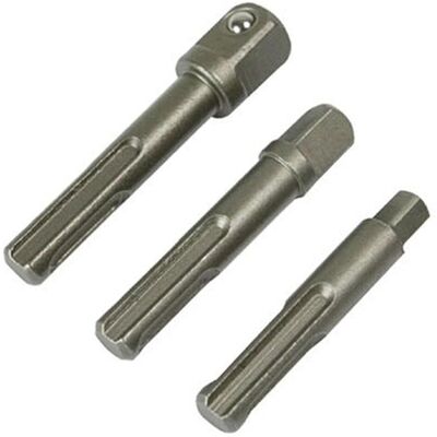 Ensemble d'adaptateurs de sockets SDS Plus Silverline - Chrome Vanadium - 3 pièces - Publicité Ensemble d'adaptateurs de sockets SDS Plus Silverline - Chrome Vanadium - 3 pièces - Publicité