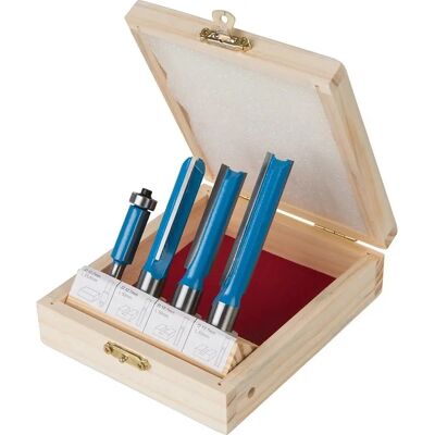 Silverline 719769 Kitchen Router Bit Set - Router Bits Set Silverline 719769 Kitchen Router Bit Set - Router Bits Set