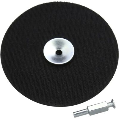 Plaque de support auto-agrippante Silverline 125 mm - Compatible avec perceuses Plaque de support auto-agrippante Silverline 125 mm - Compatible avec perceuses