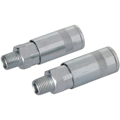 Silverline 1/4" BSP Męskie Szybkozłącze do Węży Powietrznych Silverline 1/4" BSP Męskie Szybkozłącze do Węży Powietrznych