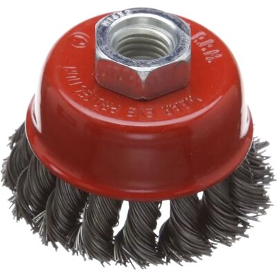 Silverline Modelo 733234 Escova de arame de aço - 65mm Acessório para lixadeira angular Silverline Modelo 733234 Escova de arame de aço - 65mm Acessório para lixadeira angular