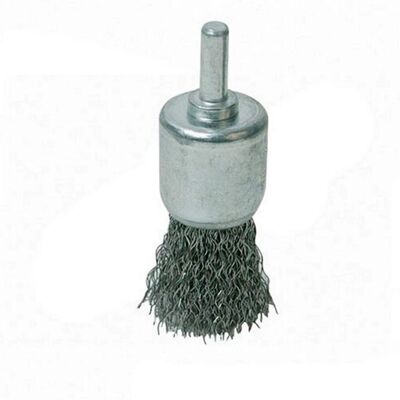 Brosse-pinceau Silverline 24mm - Fils d'acier résistants - Préparation de surfaces - Max 4500 tr/min - Publicité Brosse-pinceau Silverline 24mm - Fils d'acier résistants - Préparation de surfaces - Max 4500 tr/min - Publicité