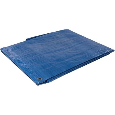 Bâche imperméable bleue Silverline 427565 Bâche imperméable bleue Silverline 427565
