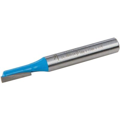 Silverline 1/4" Straight Metric Cutter 5 x 12mm - Cutting Tool Silverline 1/4" Straight Metric Cutter 5 x 12mm - Cutting Tool