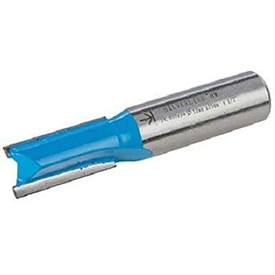 Silverline 1/2" Fraise droite métrique 10 x 25 mm - Outil de coupe - Publicité Silverline 1/2" Fraise droite métrique 10 x 25 mm - Outil de coupe - Publicité