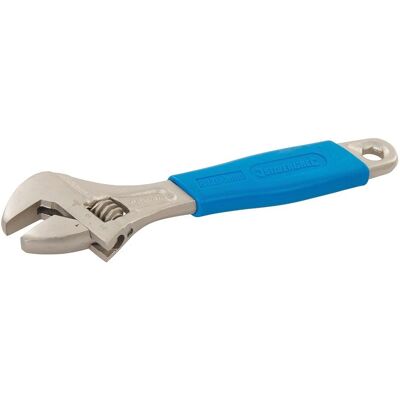 Silverline Adjustable Wrench - 200mm, 22mm Jaw - Soft Grip - Adjustable Tool Silverline Adjustable Wrench - 200mm, 22mm Jaw - Soft Grip - Adjustable Tool