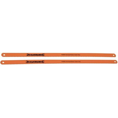 Silverline 300mm Cobalt Hacksaw Blades Pack - Hacksaw Blades Silverline 300mm Cobalt Hacksaw Blades Pack - Hacksaw Blades