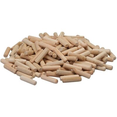 Spille in legno Silverline - 200 pezzi - 10 x 40 mm Spille in legno Silverline - 200 pezzi - 10 x 40 mm