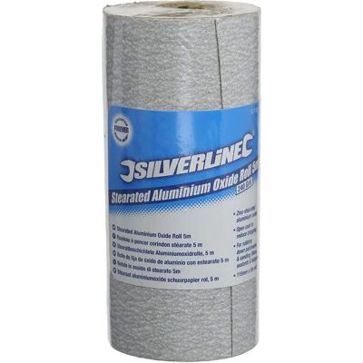 Silverline 571521 Zinkstearaat Aluminiumoxide Schuurpapierrol - Schuurpapier Rol Silverline 571521 Zinkstearaat Aluminiumoxide Schuurpapierrol - Schuurpapier Rol