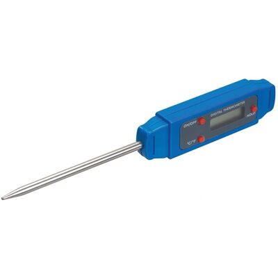Thermomètre numérique de poche Silverline - -50°C à +125°C - Publicité Thermomètre numérique de poche Silverline - -50°C à +125°C - Publicité