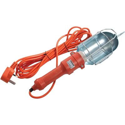 Silverline Lampe de Travail Portable 60 W - Lampe de Travail Silverline Lampe de Travail Portable 60 W - Lampe de Travail