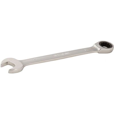 Clé à cliquet à tête fixe Silverline 17mm - Combinaison Clé à cliquet à tête fixe Silverline 17mm - Combinaison