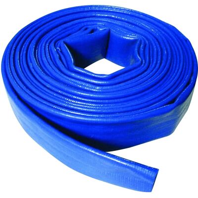 Mangueira Plana Silverline 10m - Tubo de Drenagem Mangueira Plana Silverline 10m - Tubo de Drenagem