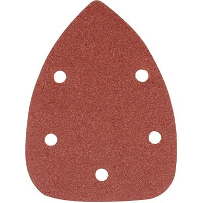 Silverline Aluminum Oxide Delta Sanding Sheets - 10 pcs Silverline Aluminum Oxide Delta Sanding Sheets - 10 pcs