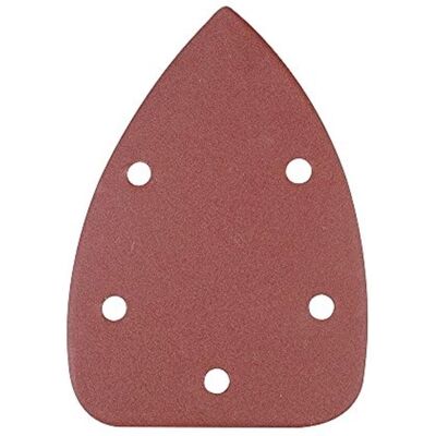 Silverline 140mm Grit 240 Hook & Loop Detail Sander Sheets - 10pk Silverline 140mm Grit 240 Hook & Loop Detail Sander Sheets - 10pk