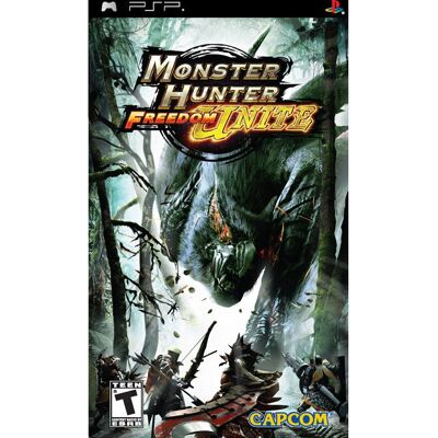 Capcom Monster Hunter Freedom Unite PSP - Jeu Vidéo - Publicité Capcom Monster Hunter Freedom Unite PSP - Jeu Vidéo - Publicité