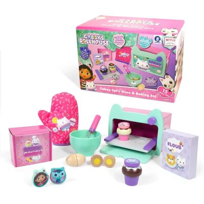 Gabby's Dollhouse Cakey Cats Baking Playset - Baking Game Gabby's Dollhouse Cakey Cats Baking Playset - Baking Game