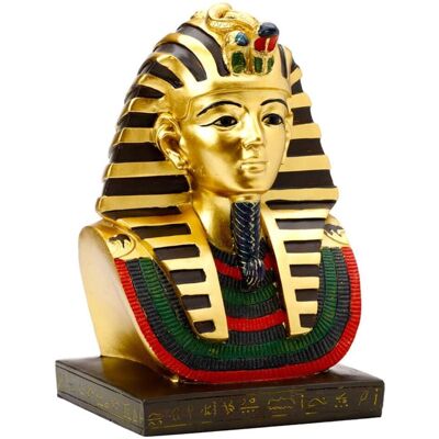 Bust de Tutankhamon de Puckator - Statue du Pharaon Égyptien Bust de Tutankhamon de Puckator - Statue du Pharaon Égyptien