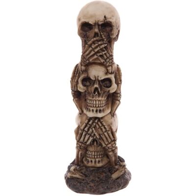 Décoration Totem Crâne Puckator - Taille unique Décoration Totem Crâne Puckator - Taille unique