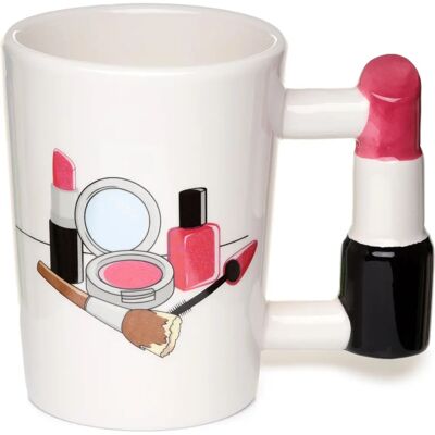 Mug en céramique Puckator - Rouge à lèvres - Taille Unique Mug en céramique Puckator - Rouge à lèvres - Taille Unique