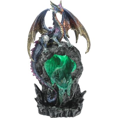 Puckator Dark Legends LED Back Flow Incense Burner - Ice Dragon Puckator Dark Legends LED Back Flow Incense Burner - Ice Dragon