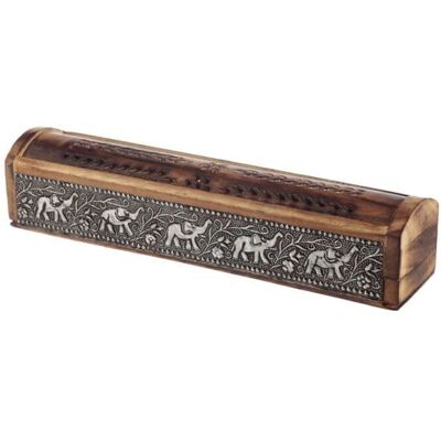 PUCKATOR - Elephant Mango Wood - Pojemnik na kadzidła PUCKATOR - Elephant Mango Wood - Pojemnik na kadzidła