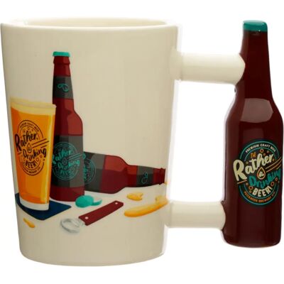 Puckator Tasse - Verre à Bière en Céramique - 300ml Puckator Tasse - Verre à Bière en Céramique - 300ml