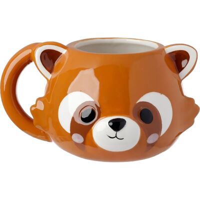 Mug Adoramals Panda Rouge en céramique Mug Adoramals Panda Rouge en céramique