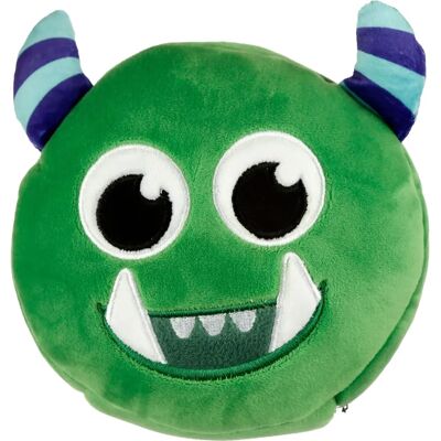 Puckator Relaxeazzz Monstarz Oreiller de Voyage et Masque pour les Yeux - Vert Puckator Relaxeazzz Monstarz Oreiller de Voyage et Masque pour les Yeux - Vert