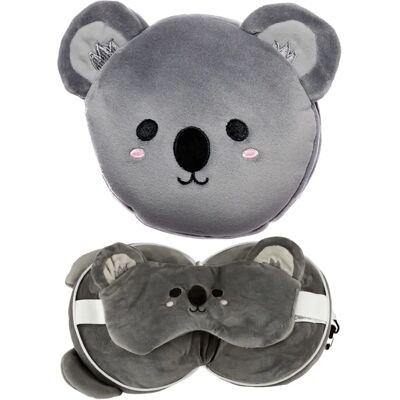 Resteazzz Tuotemerkki Koala Matkailupäällinen ja Silmämaski - Matkailuvälineet Resteazzz Tuotemerkki Koala Matkailupäällinen ja Silmämaski - Matkailuvälineet