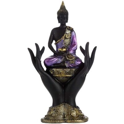Puckator Bouddha thaïlandais assis dans les mains - Figurine Puckator Bouddha thaïlandais assis dans les mains - Figurine
