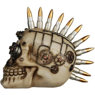 Decorazione Teschio Steampunk - Puckator - 14.5cm Decorazione Teschio Steampunk - Puckator - 14.5cm