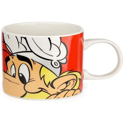 Caneca Astérix - Porcelana Branca - Caixa de Presente Caneca Astérix - Porcelana Branca - Caixa de Presente