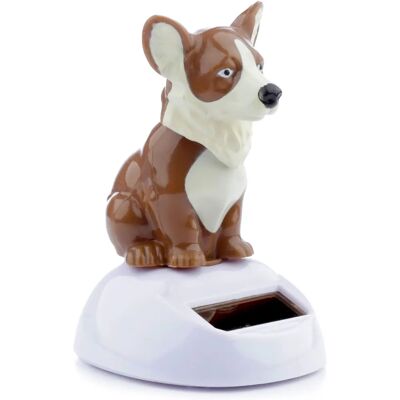 Figurine Solaire Corgi Puckator - Personnage de collection Figurine Solaire Corgi Puckator - Personnage de collection