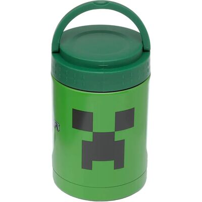 Minecraft Creeper Thermo - 500ml - Dubbelwandig - Unisex Minecraft Creeper Thermo - 500ml - Dubbelwandig - Unisex
