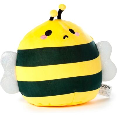 Puckator Squidglys Adoramals Bobby Bee Cuscino Peluche Velboa Puckator Squidglys Adoramals Bobby Bee Cuscino Peluche Velboa
