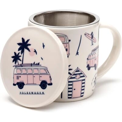 VW - T1 Busje Explore - Porcelan - Kubek VW - T1 Busje Explore - Porcelan - Kubek