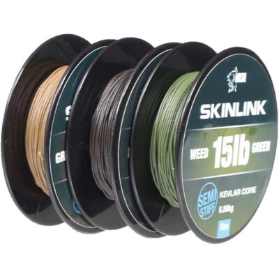 Nash Skinlink Stiff 10 m - Přírodní vlasec Nash Skinlink Stiff 10 m - Přírodní vlasec
